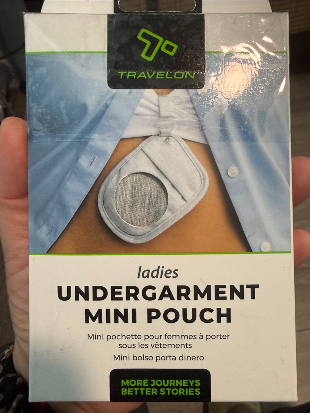 Travelon Light Gray Ladies Undergarment Mini Pouch